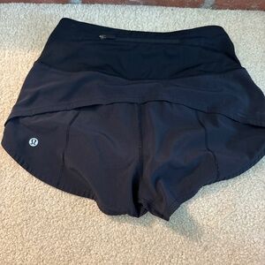 Lululemon speed up high rise lined shorts